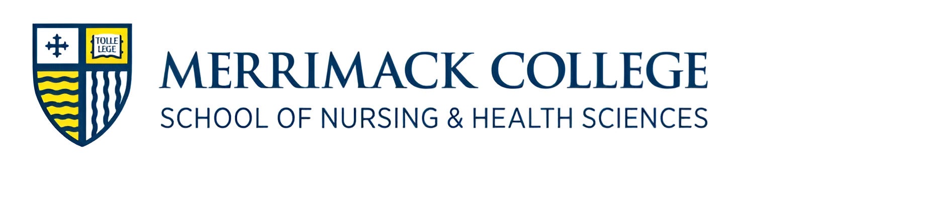 Merrimack College School of Nursing & Health Sciences logo