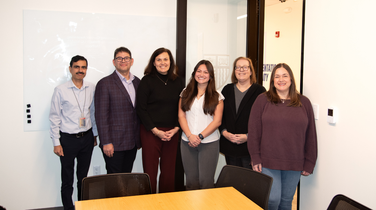 Pfizer representatives with Jasmine