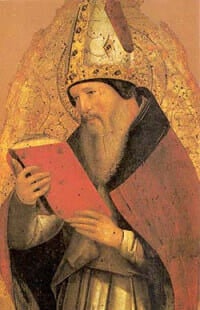painting of st augustine