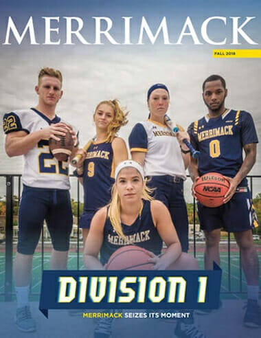 Merrimack Magazine Fall 2018 Cover