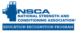 National Strength and Conditioning Association Education Recognition Program - blue logo