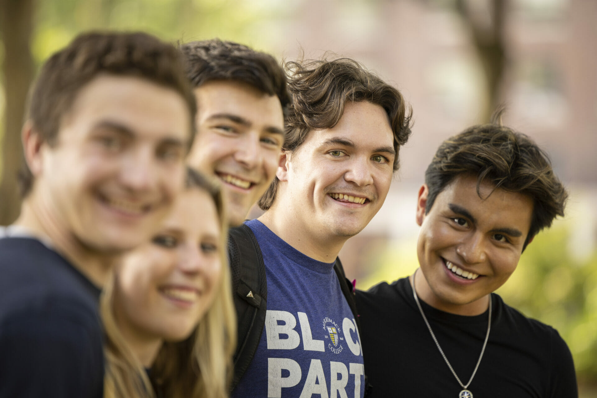 group of friends spending time together outside