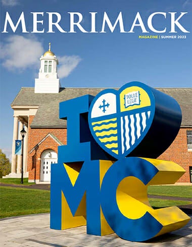 Merrimack Magazine Summer 2023 Cover