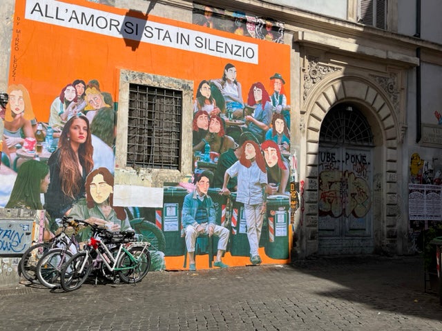 Rome mural