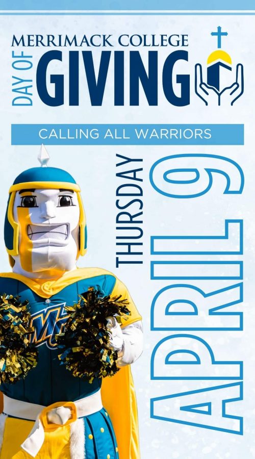 Merrimack College Mack the Warrior Day of Giving April 9, 2026