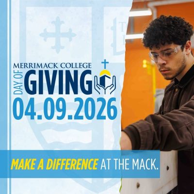 Merrimack College Day of Giving Student