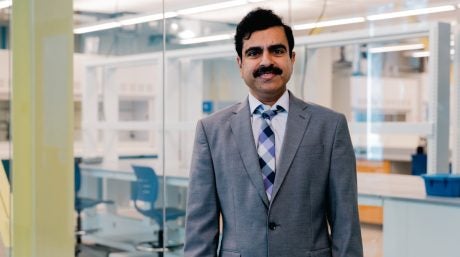 Manikandan Santhanaraman is tasked with preparing and overseeing the College’s newest space dedicated to research and discovery.