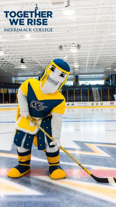 Mack the Warrior on ice phone background